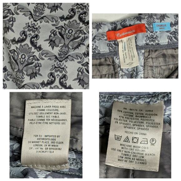 Cartonnier (Anthro) Charlie Pant - Size 2 - EUC - Picture 8 of 8